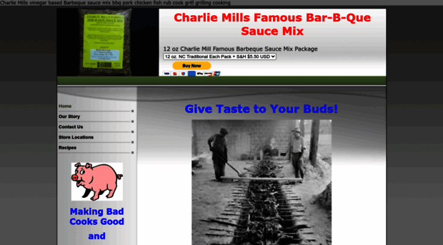 charliemillsbbqsauce.com