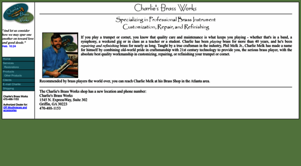 charliesbrassworks.com