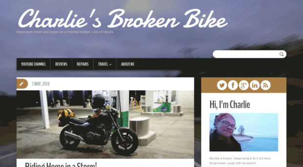 charliesbrokenbike.com