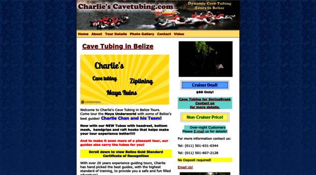 charliescavetubing.com