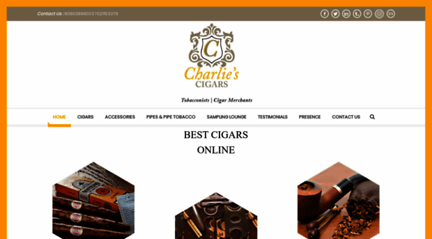 charliescigars.com