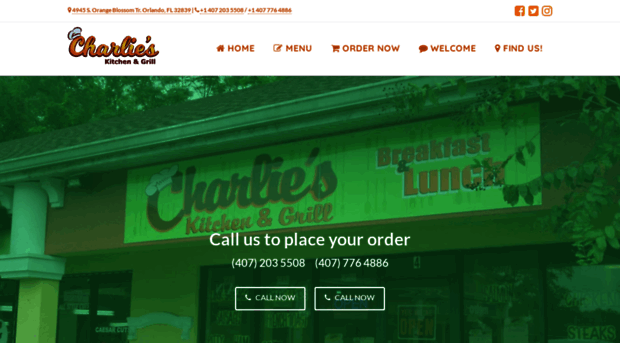 charlieskitchenandgrill.com