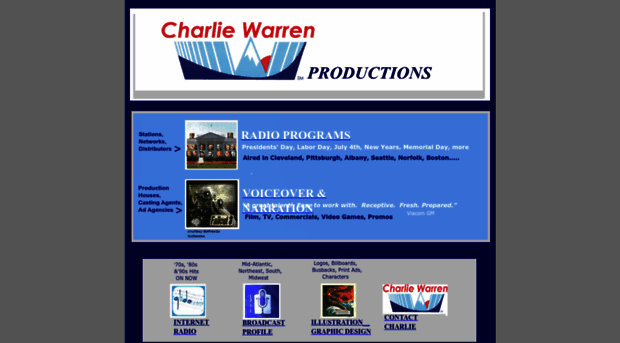 charliewarrenproductions.com