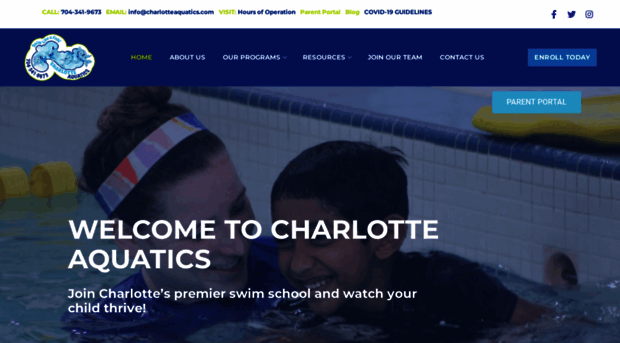 charlotteaquatics.com