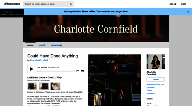 charlottecornfield.bandcamp.com