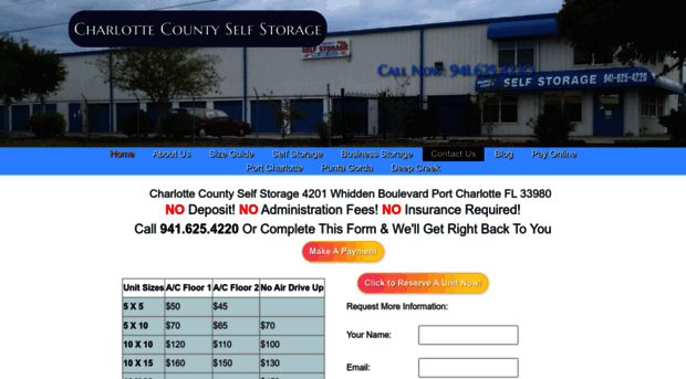 charlottecountyselfstorage.com