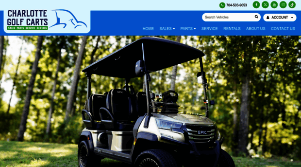 charlottegolfcarts.com