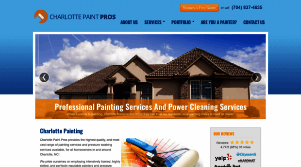 charlottepaintpros.com