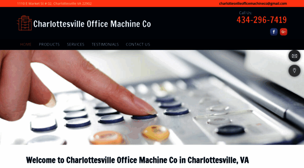 charlottesvilleofficemachine.com