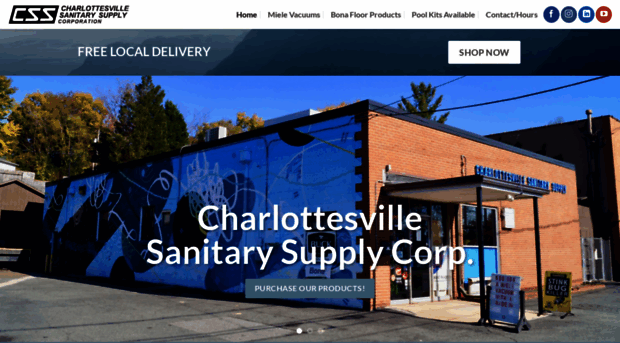 charlottesvillesanitarysupply.com