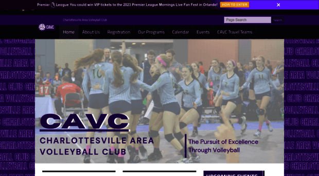 charlottesvillevolleyball.com