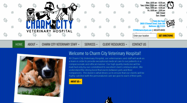 charmcityvet.com