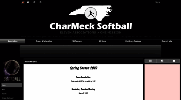 charmecksoftball.org