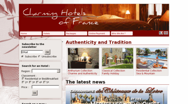 charming-hotels-of-france.com