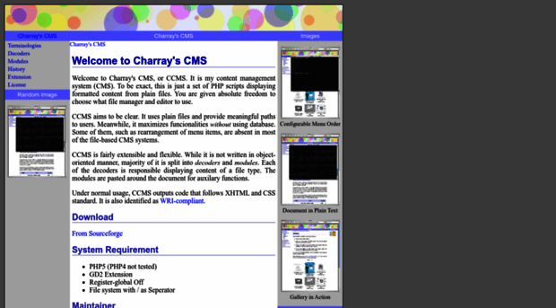 charray-cms.sourceforge.net