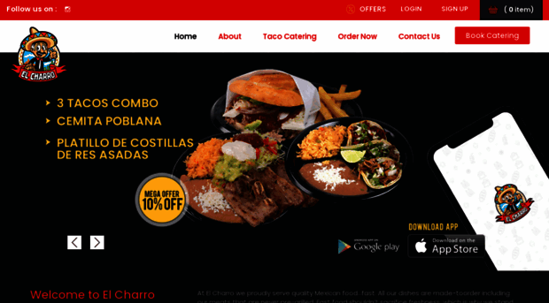 charromexicanfood.com