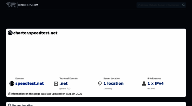 charter.speedtest.net.ipaddress.com