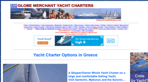 charterayachtingreece.com