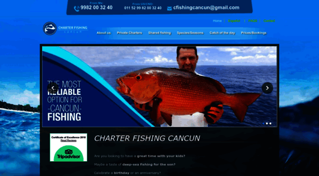 charterfishingcancun.com