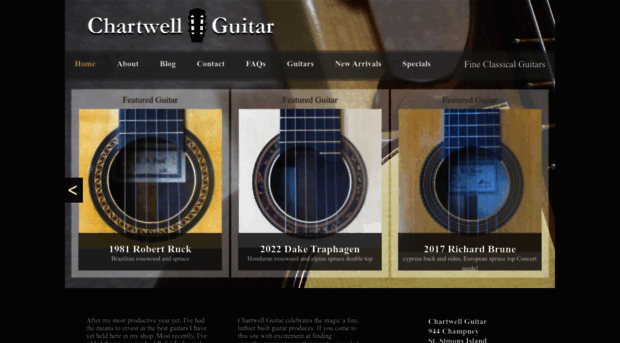 chartwellguitar.com