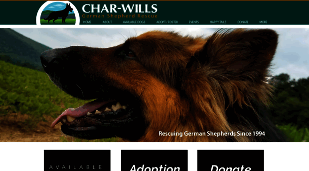 charwillsgsdrescuekennels.com