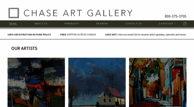 chaseartgallery.com