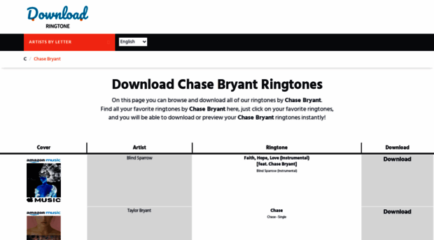 chasebryant.download-ringtone.com