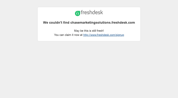 chasemarketingsolutions.freshdesk.com