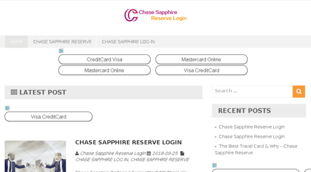 chasesapphirereservelogin.com