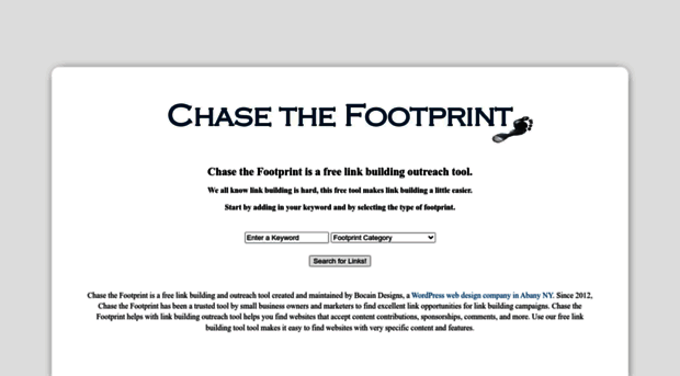 chasethefootprint.com