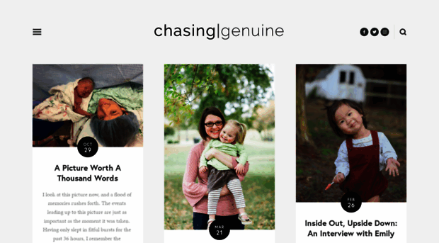 chasinggenuine.com