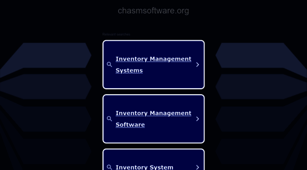 chasmsoftware.org