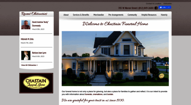 chastainfuneralhome.com