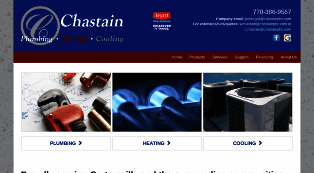 chastainplumbheatcool.com