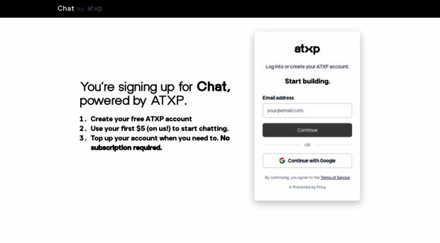 chat.atxp.ai - ATXP Chat - Chat ATXP