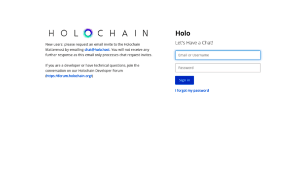 chat.holochain.org