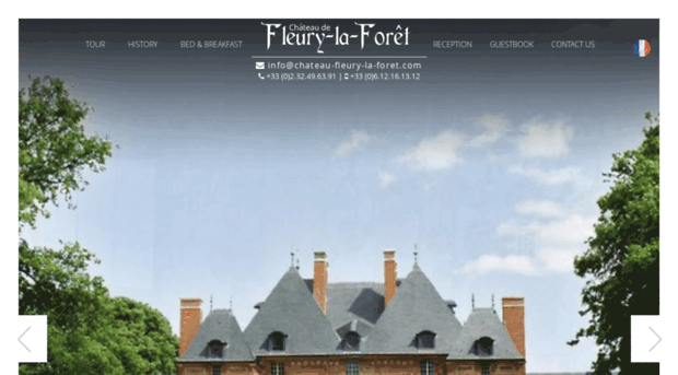 chateau-fleury-la-foret.com