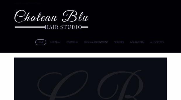 chateaubluhairstudio.com