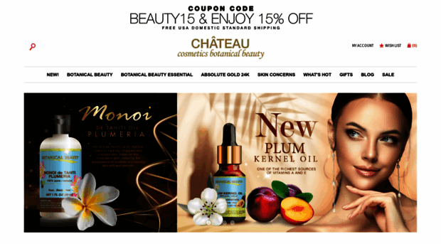 chateaucosmetics.com