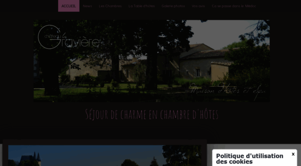 chateaulagraviere.com