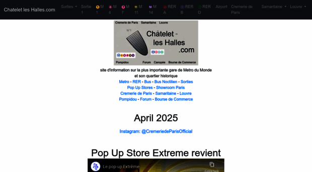 chateletleshalles.com