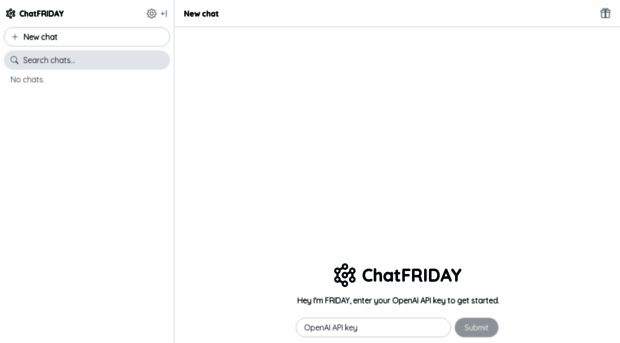 chatfriday.com