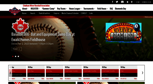 chathamminorbaseball.com