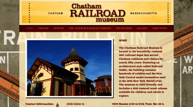 chathamrailroadmuseum.com