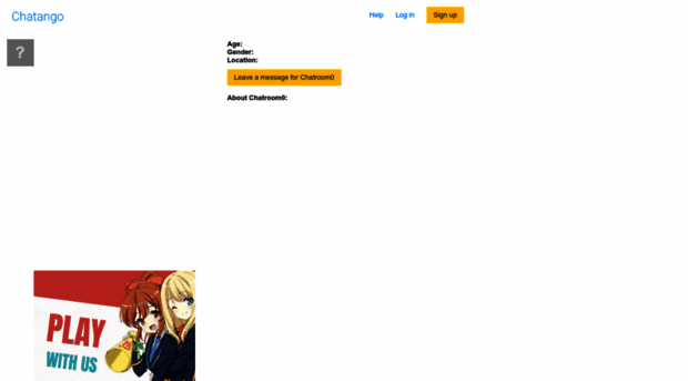 chatroom0.chatango.com - Chatango! - Chatroom 0 Chatango