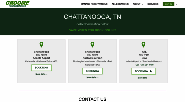 chattanooga.groometransportation.com