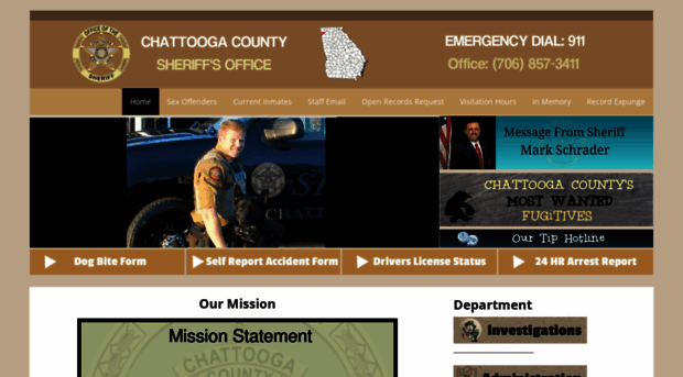 chattoogasheriff.com