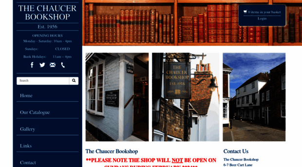 chaucer-bookshop.co.uk