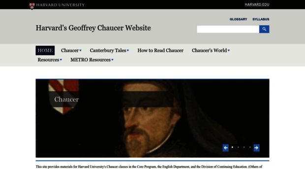 chaucer.fas.harvard.edu
