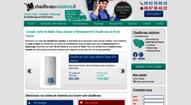 chauffe-eau-solutions.fr